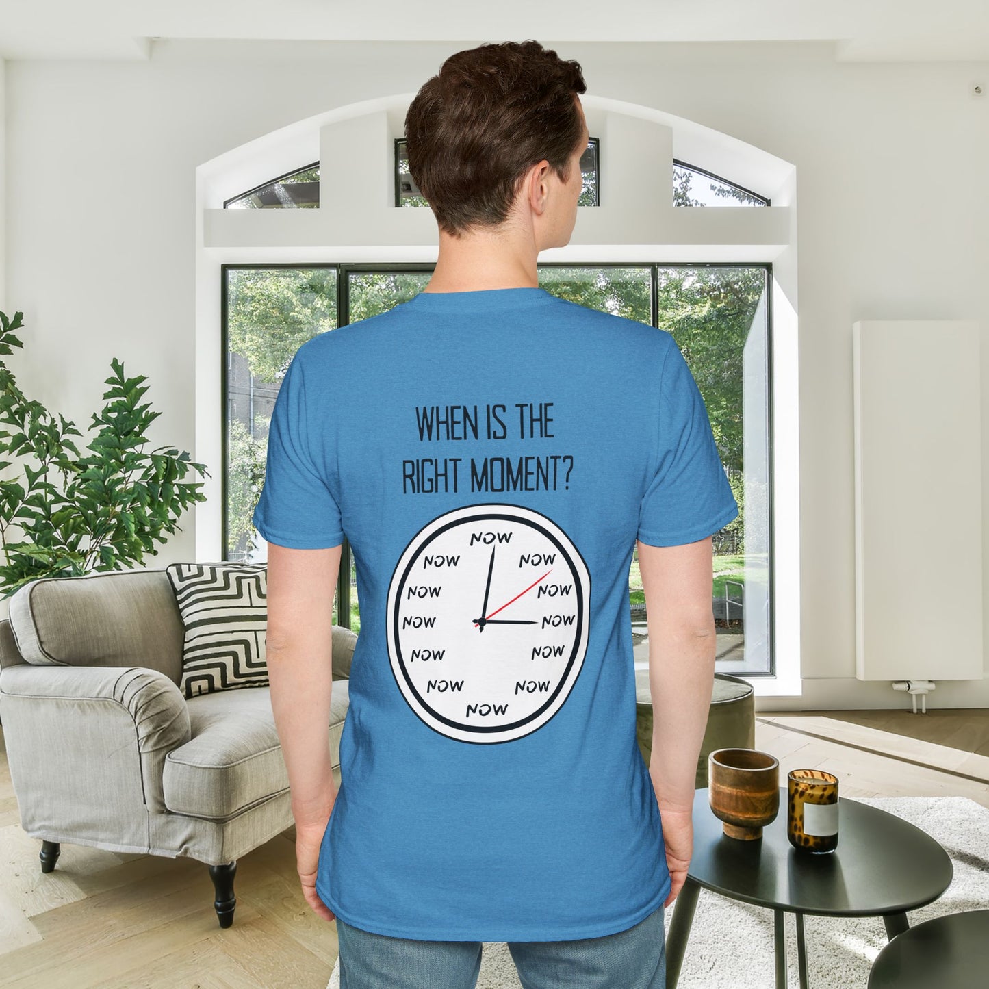 The Moment is Now Adult T-shirt