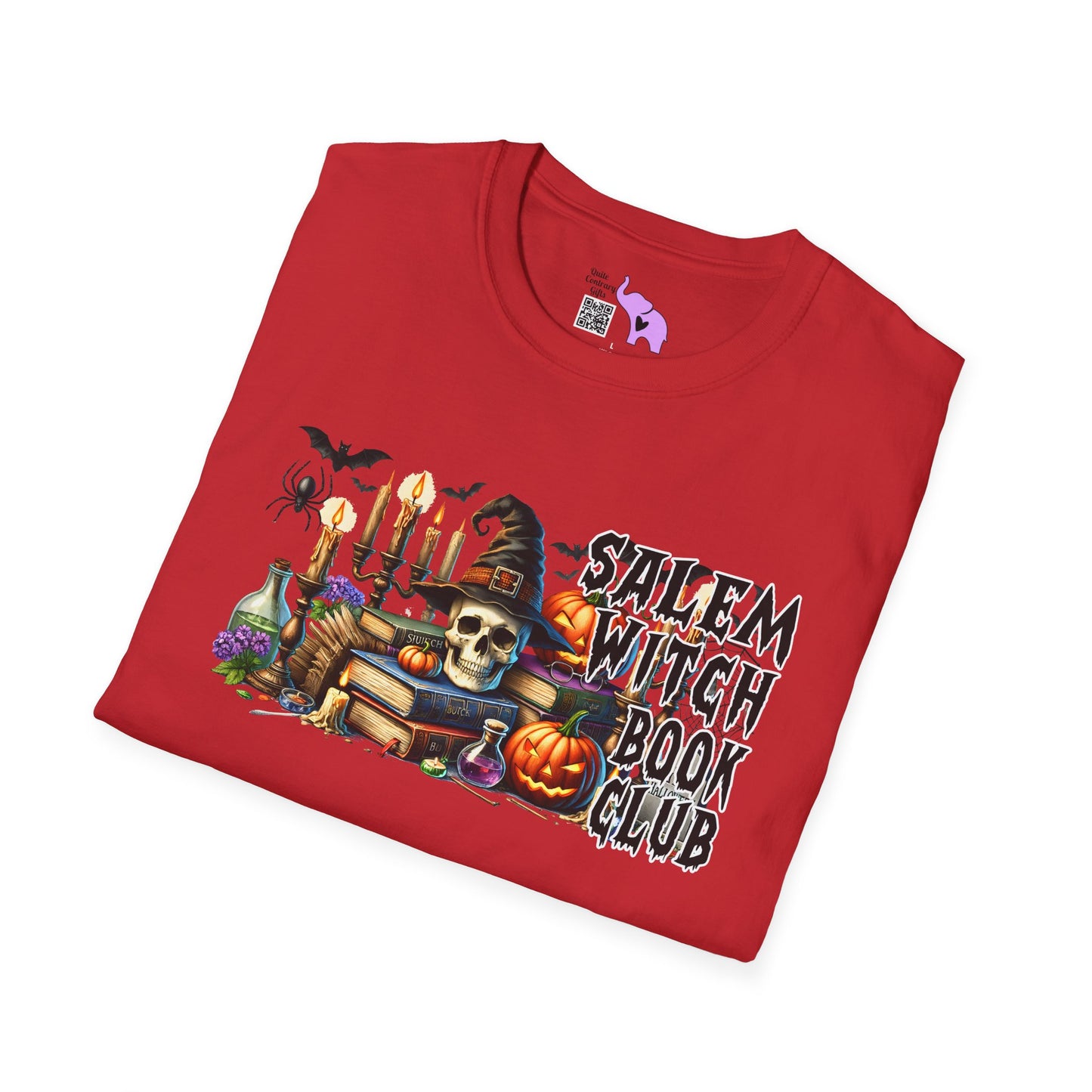 Salem Witch Book Club (3) Adult T-shirt