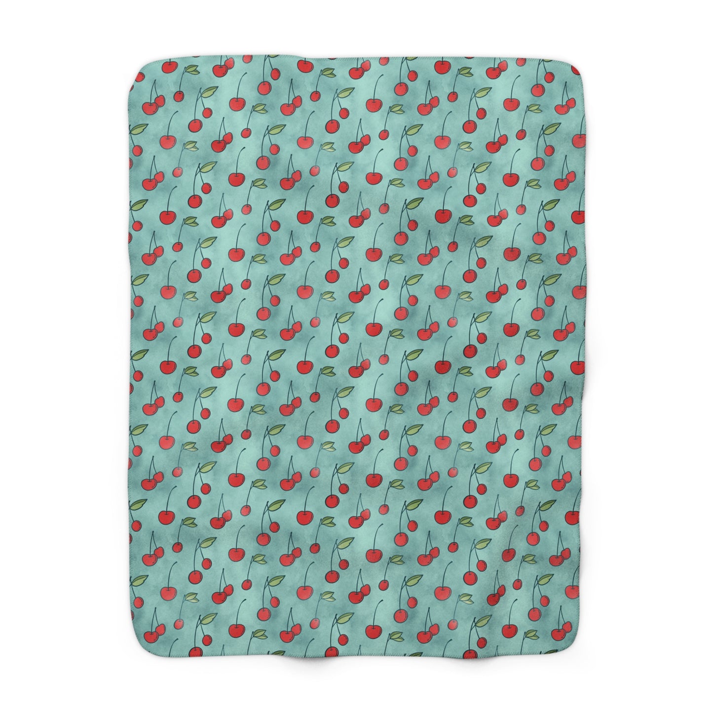 Cherry Jubilee Fleece Blanket