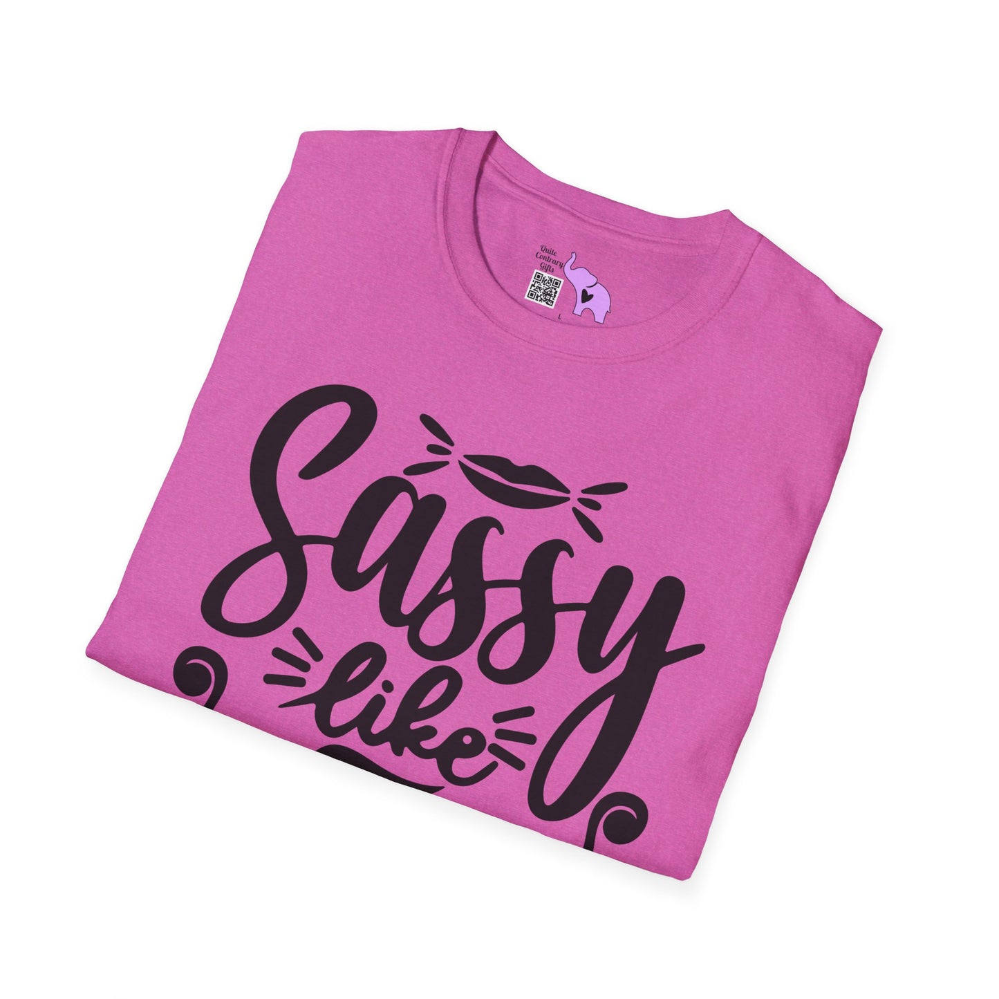 Sassy Like My Mom Adult T-shirt