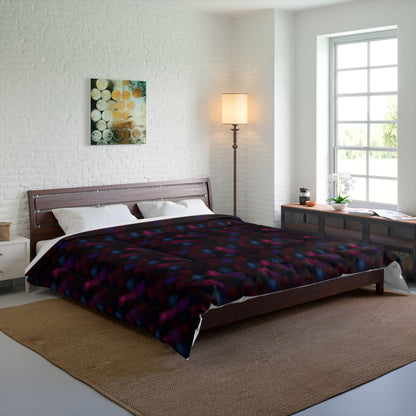 Velvet Patchwork Print Comforter