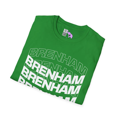 Brenham (Triple Arched) Texas Adult T-shirt