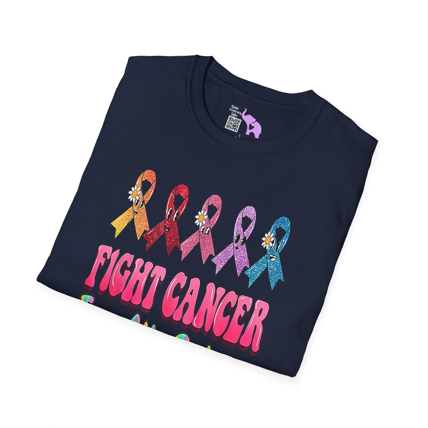 Fight Cancer in All Colors 1 Adult T-shirt