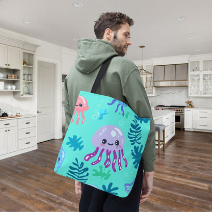 Jellyfish Daydreams Canvas Tote Bag