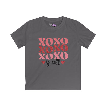 XOXO Y'all Youth Softstyle Tee