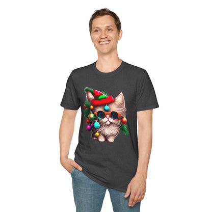 Christmas Tree Kitten T-shirt