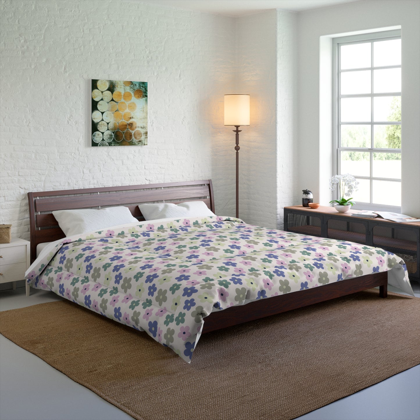 Earthbound Blooms Comforter