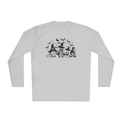 Trick or Treat Gnomies Adult Long Sleeve Tee