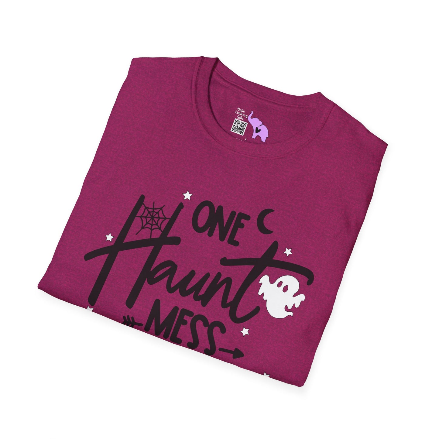 One Haunt Mess Adult T-shirt