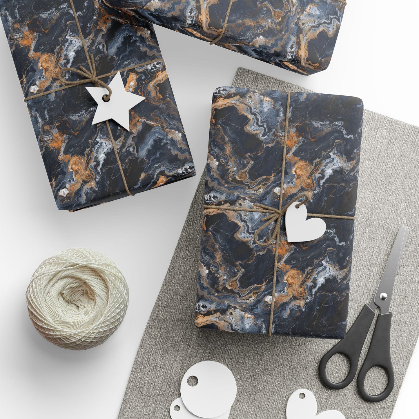 Moonspill Marble Wrapping Paper