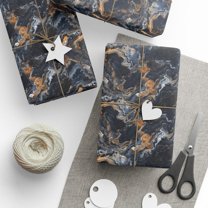 Moonspill Marble Wrapping Paper