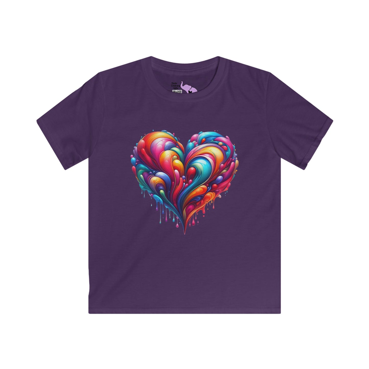 Vivid Love Youth Softstyle Tee