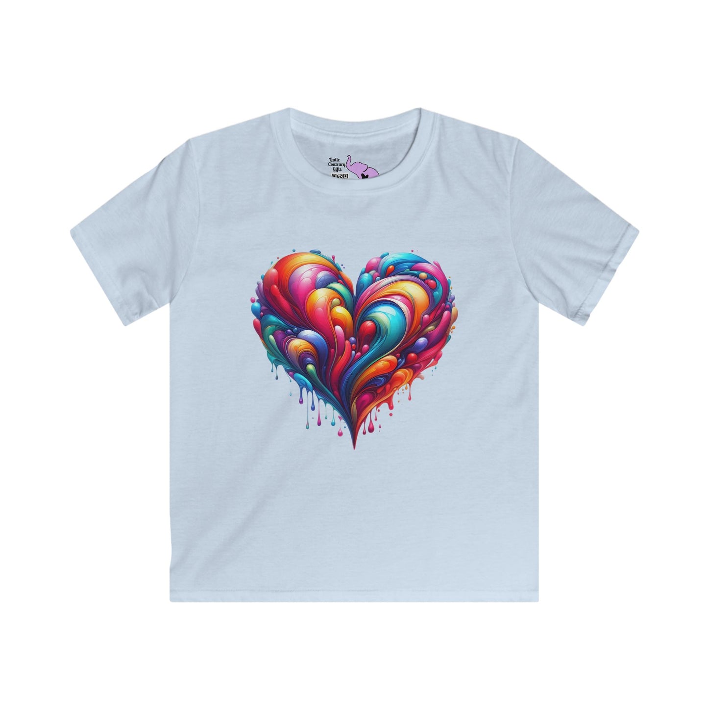 Vivid Love Youth Softstyle Tee