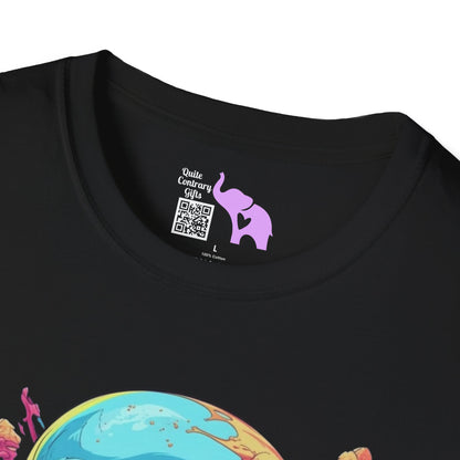 Psycho Skull Adult T-shirt