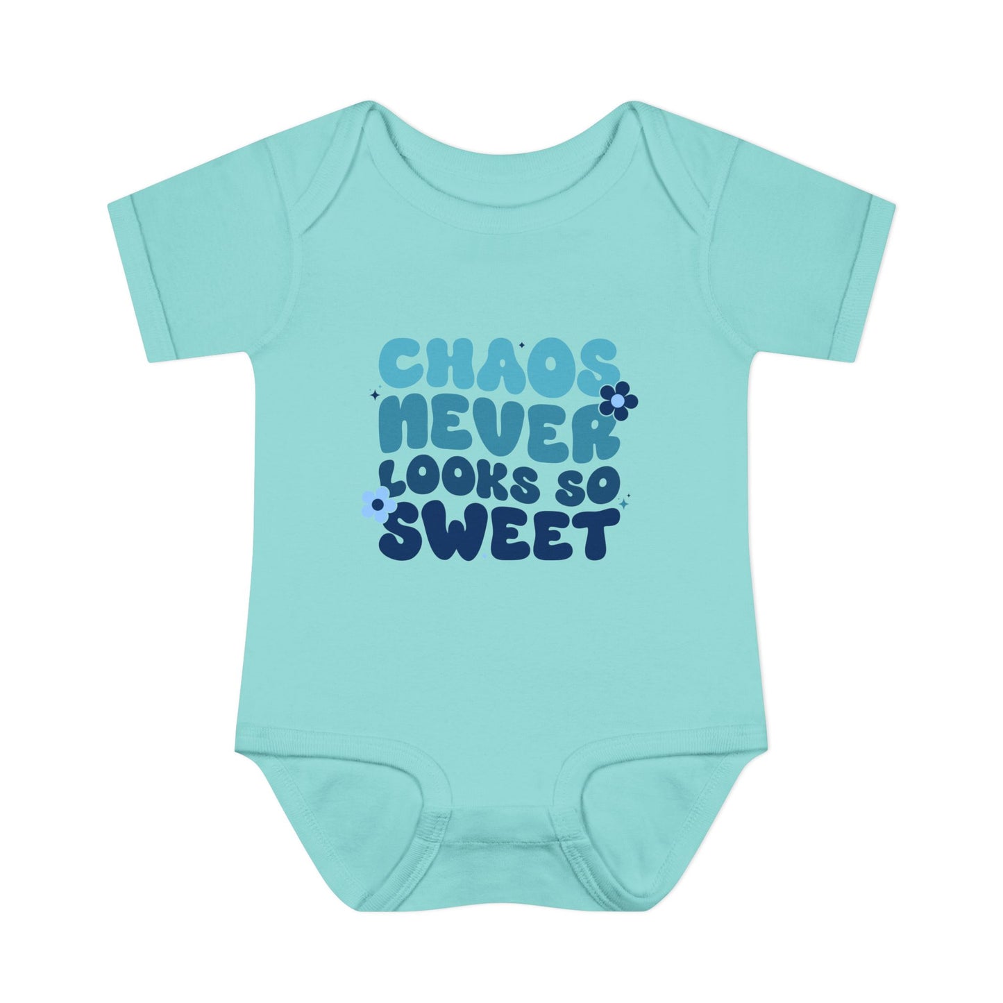 Chaos Never Looked So Sweet Infant Baby Rib Bodysuit