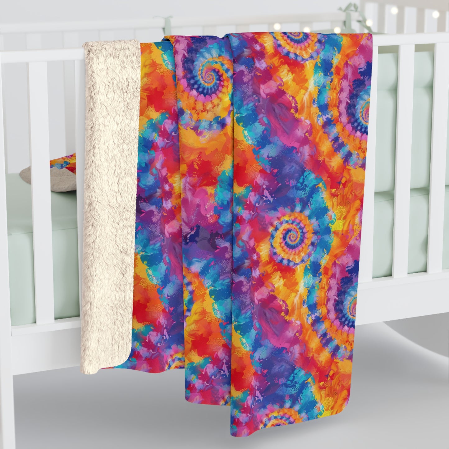 Colorblast Sherpa Fleece Blanket