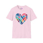 Painted with Love Adult T-shirt