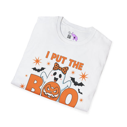 I Put the Boo in Boojee Adult T-shirt