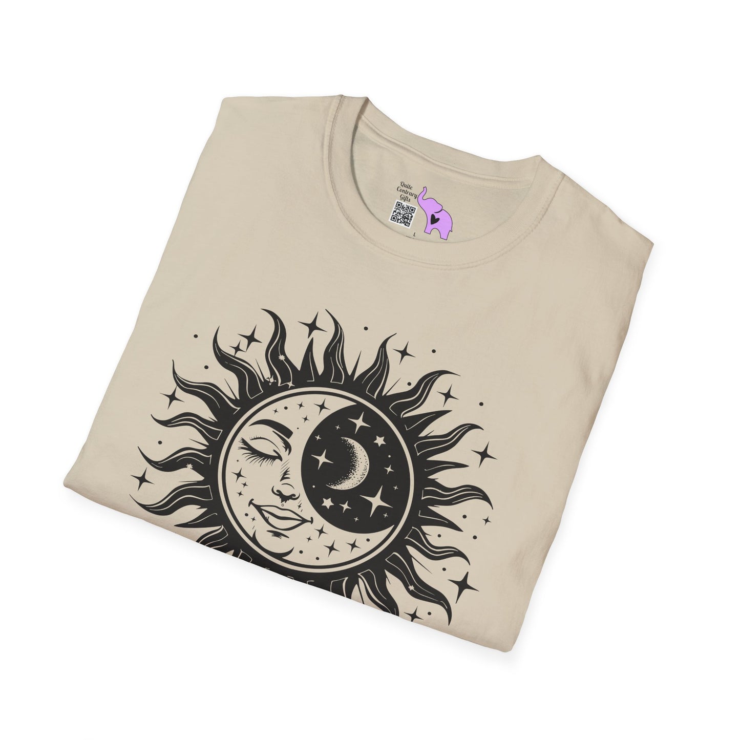 Celestial Sun/Moon Adult T-shirt