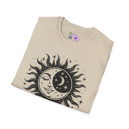 Celestial Sun/Moon Adult T-shirt