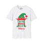 I'm The Mommy Elf Personalized Adult T-shirt
