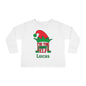 I'm The Hungry Elf Personalized Toddler Long Sleeve Tee