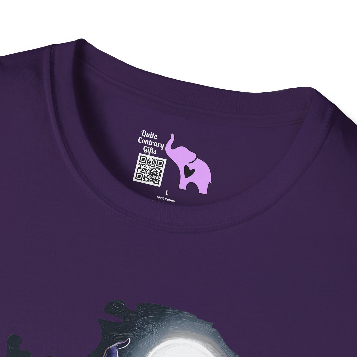 Halloween Stitch Full Moon Adult T-shirt