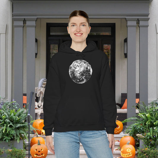 Moonlit Haunting Heavy Blend™ Hooded Sweatshirt