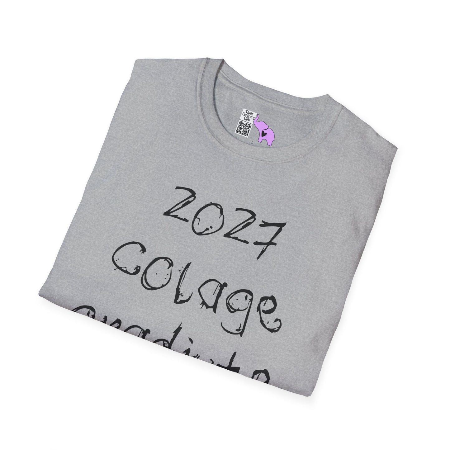 Colage Gradjute 2027 Adult T-Shirt