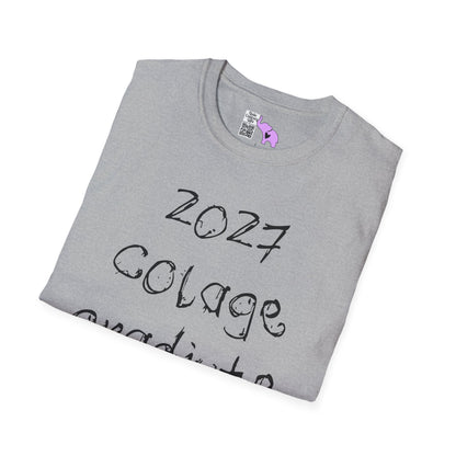 Colage Gradjute 2027 Adult T-Shirt