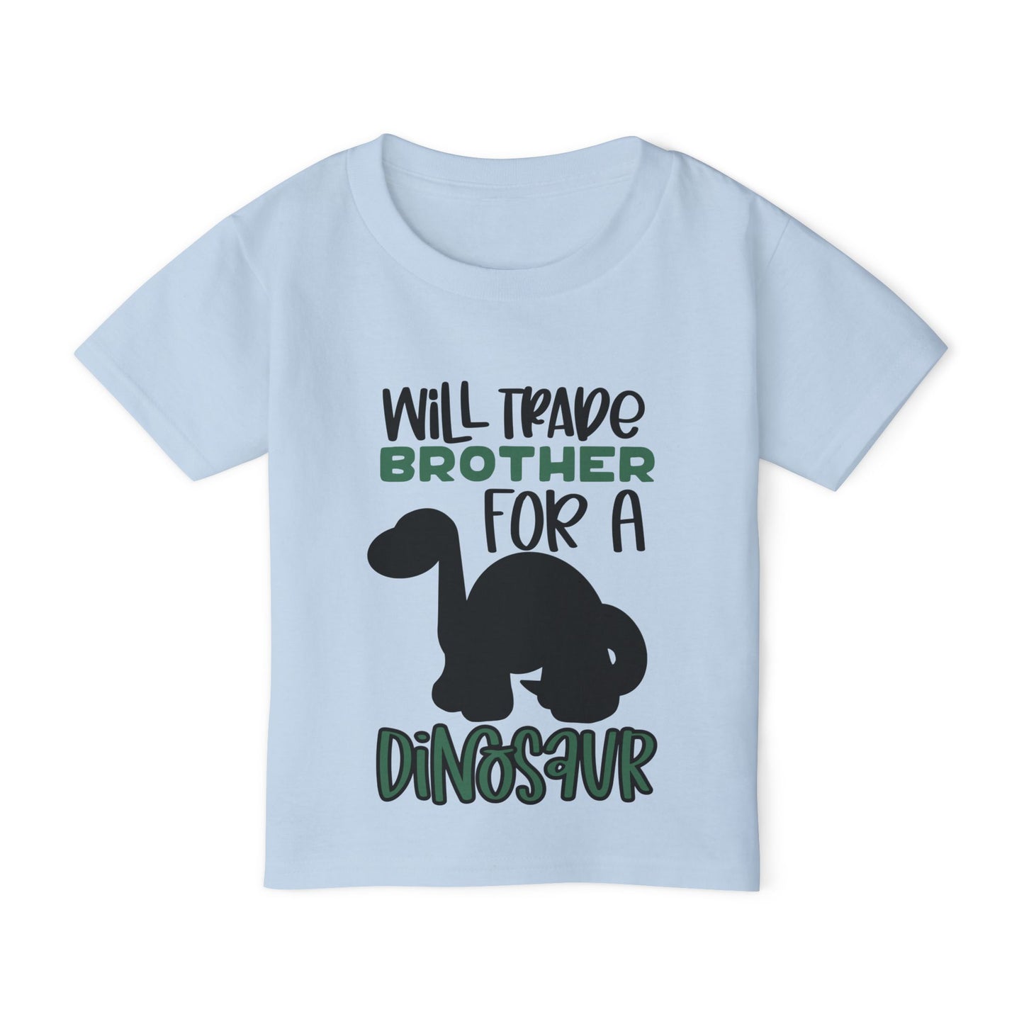 Will Trade Brother For A Dinosaur Heavy Cotton™ Toddler T-shirt