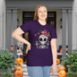 Dios de Muertos Skull Adult T-shirt