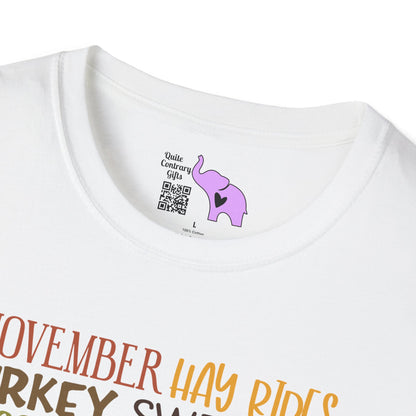 November Words Adult T-shirt