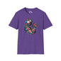Flowery Mother & Child Adult T-shirt
