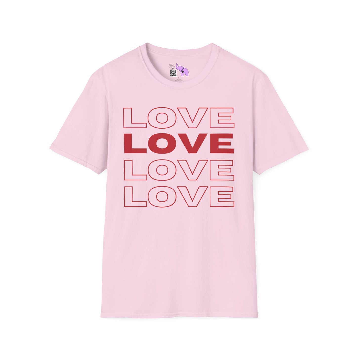 Love x4 Adult T-shirt