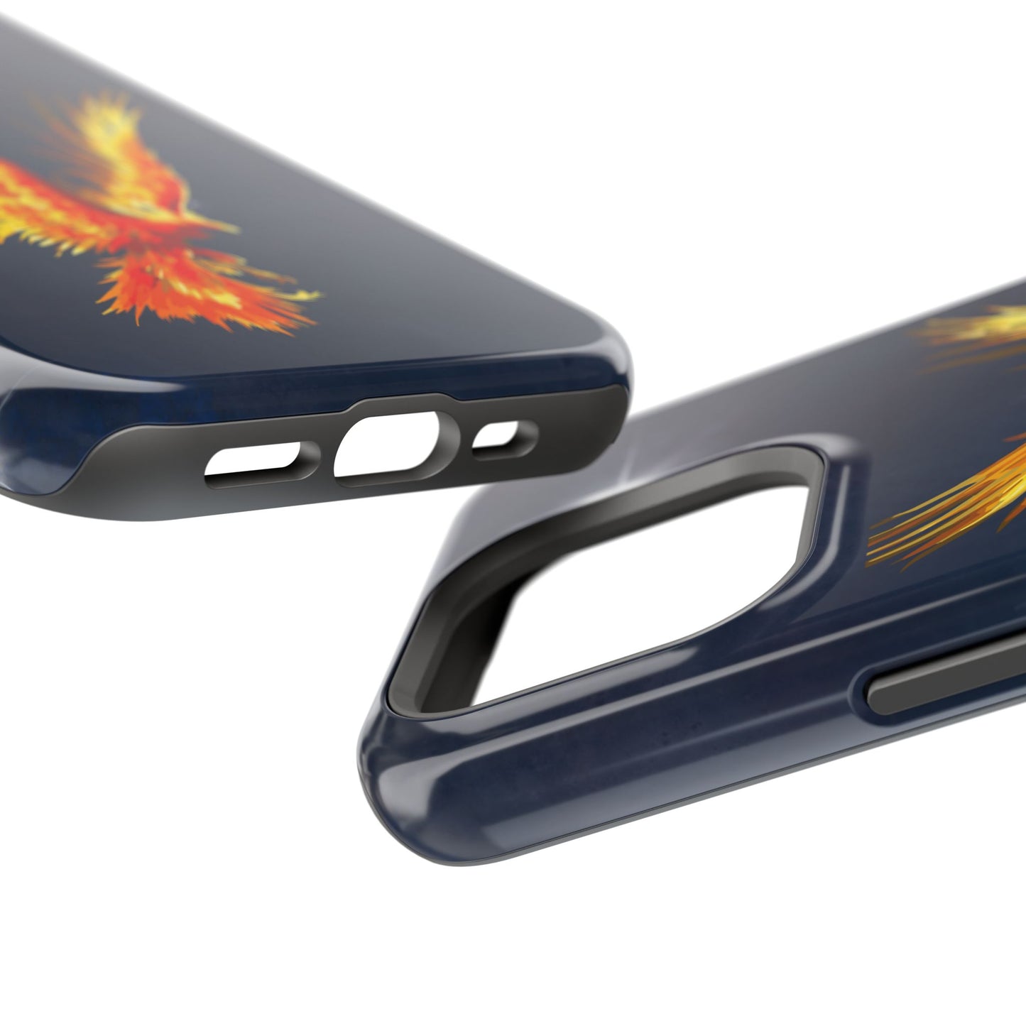 Phoenix Over Nebula MagSafe® Compatible Tough Case for iPhone