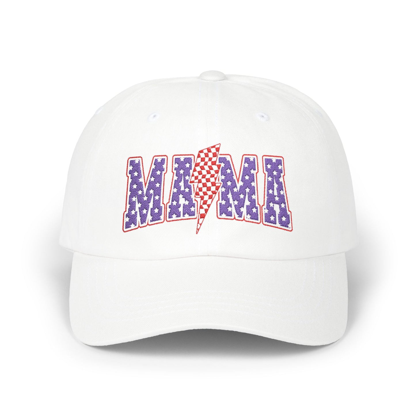 Mama Stars & Stripes Embroidered Classic Dad Cap
