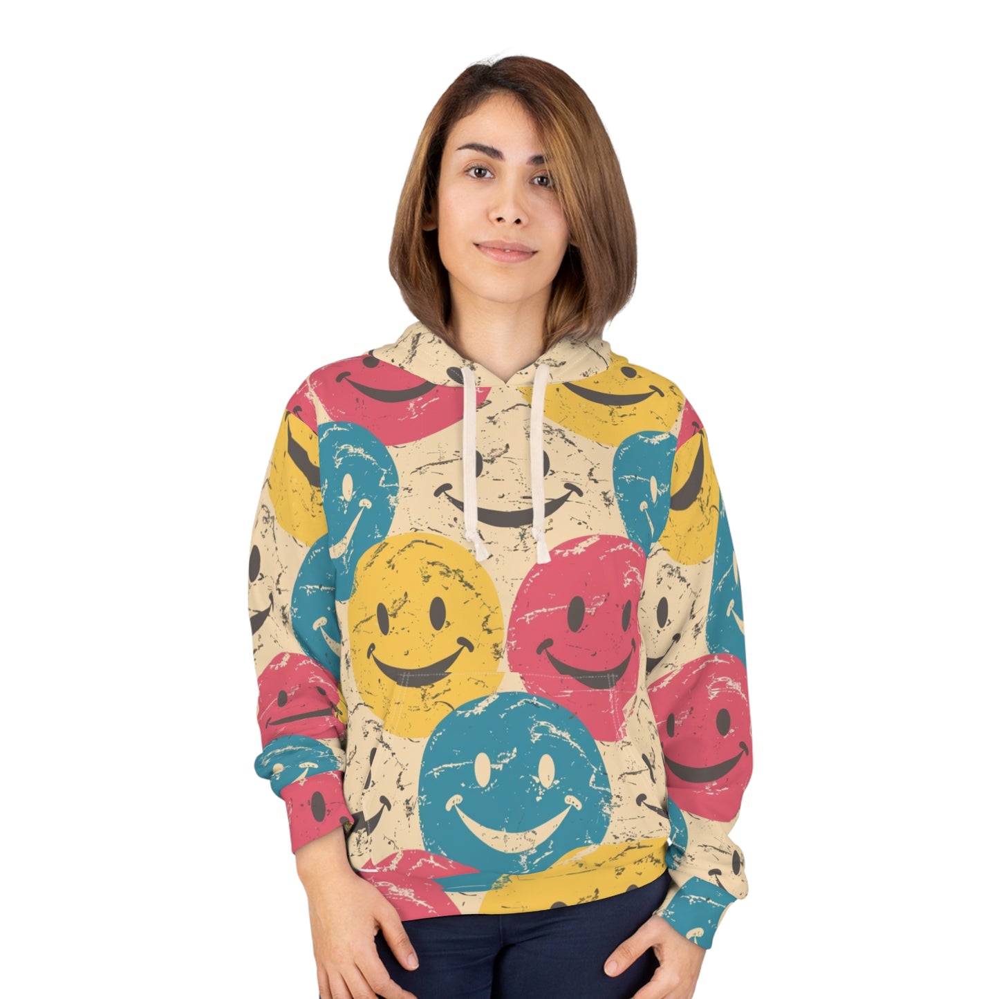 Color Me Happy Unisex Pullover Hoodie