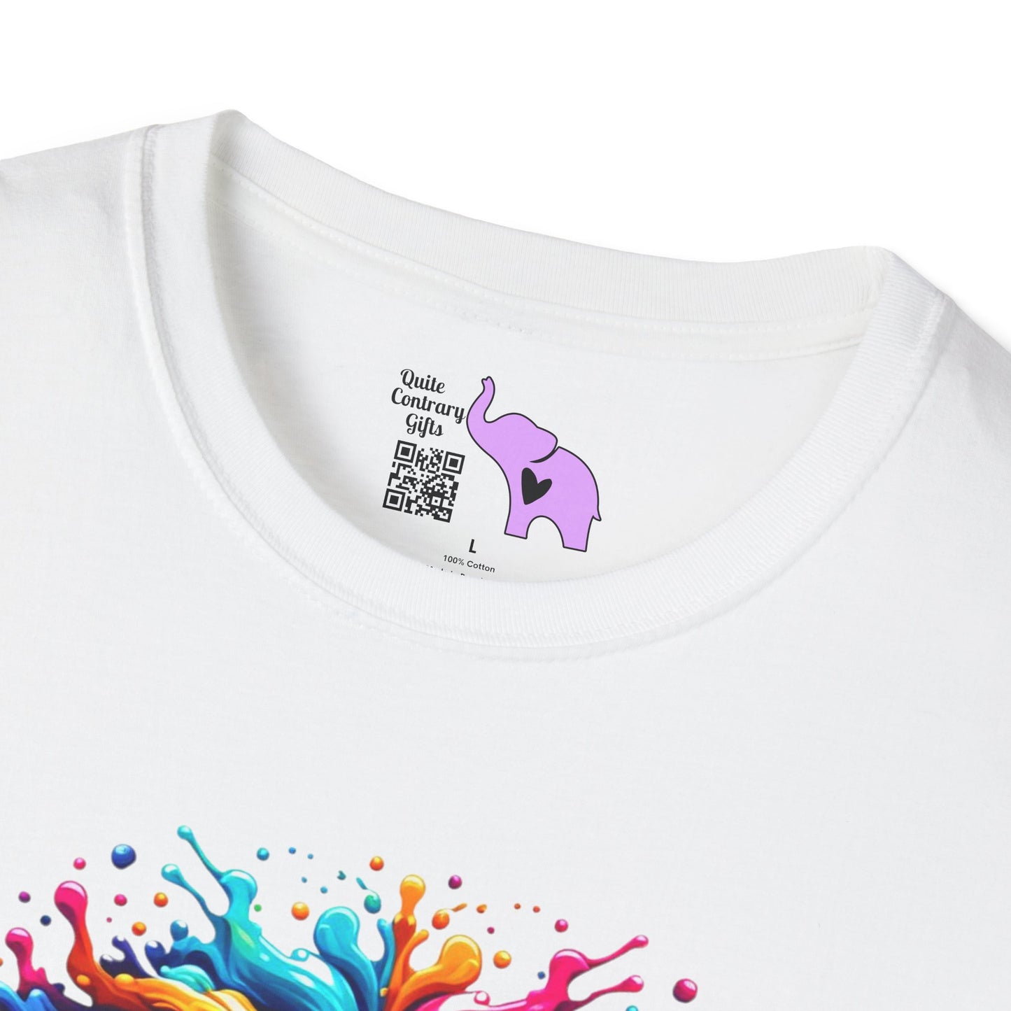 Colorful Lion Adult T-shirt