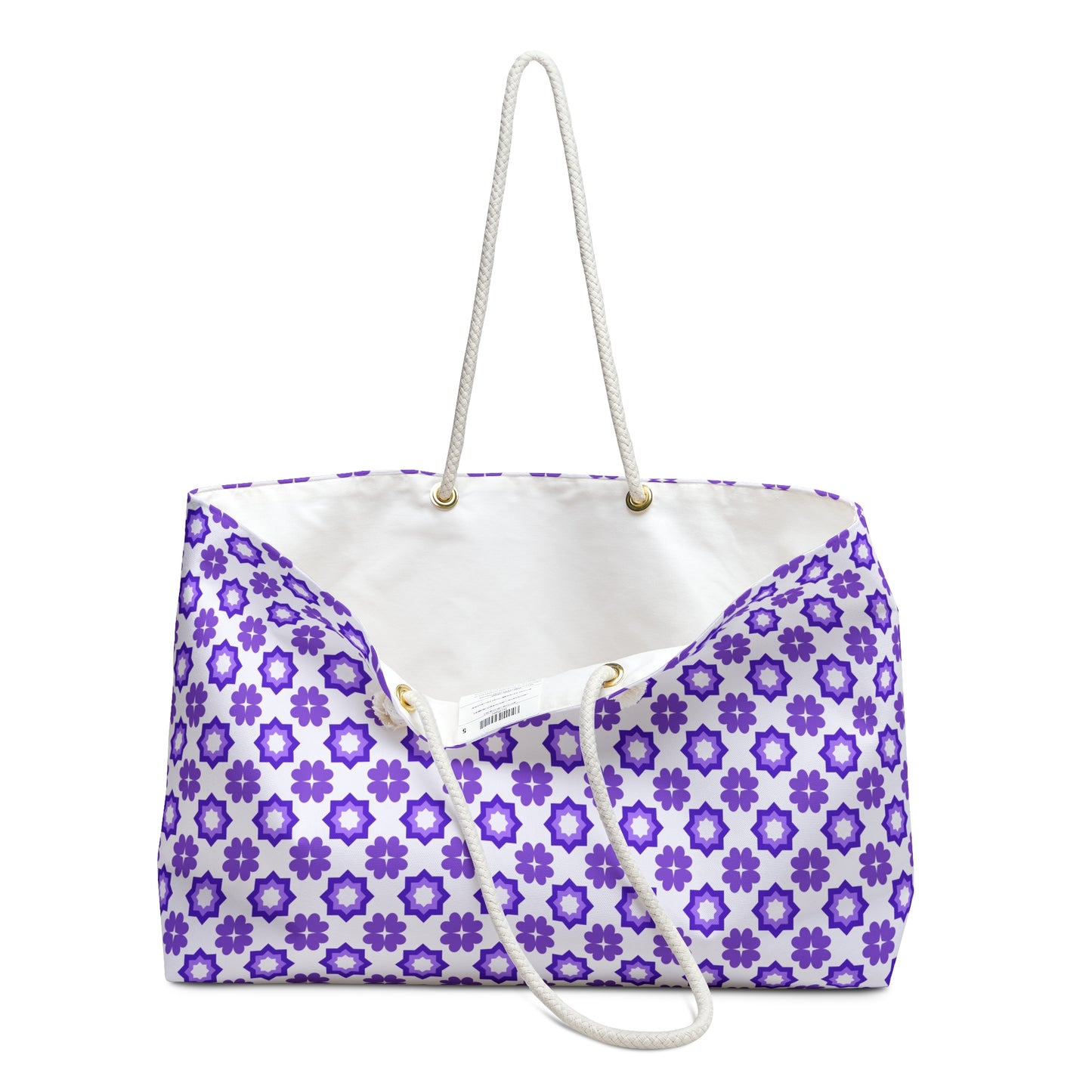 Purple Prism Garden Weekender Bag