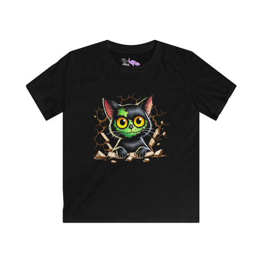 Zombie Kitty Youth Softstyle Tee
