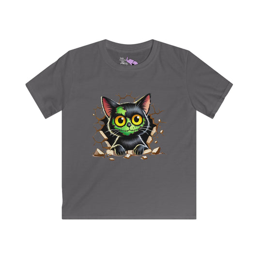Zombie Kitty Youth Softstyle Tee