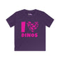 I Love Dinos (Dino Heart) Youth Softstyle Tee