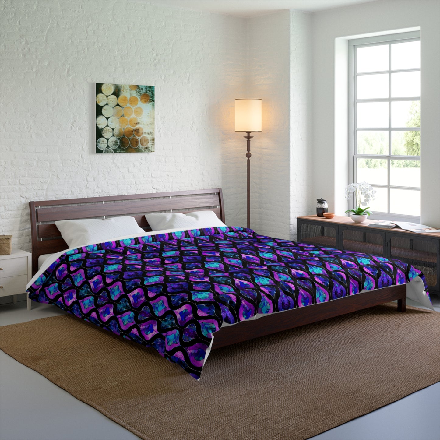 Midnight Cathedral Comforter
