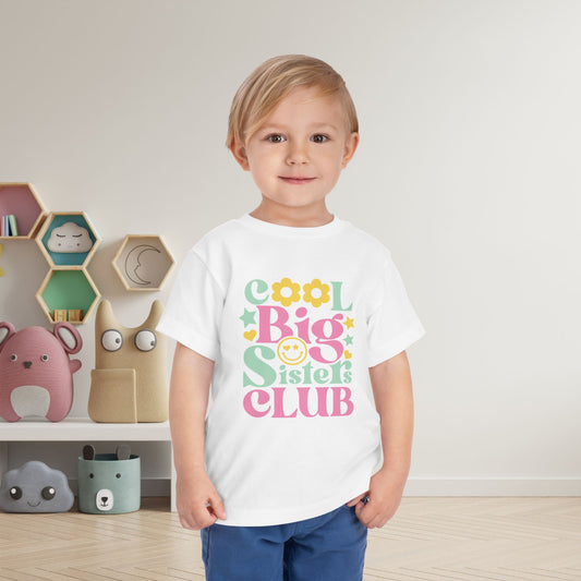 Cool Big Sister's Club Toddler Tee