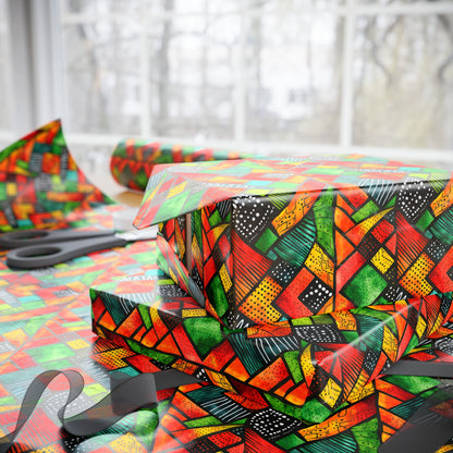 Unity Glow Kwanzaa Wrapping Paper