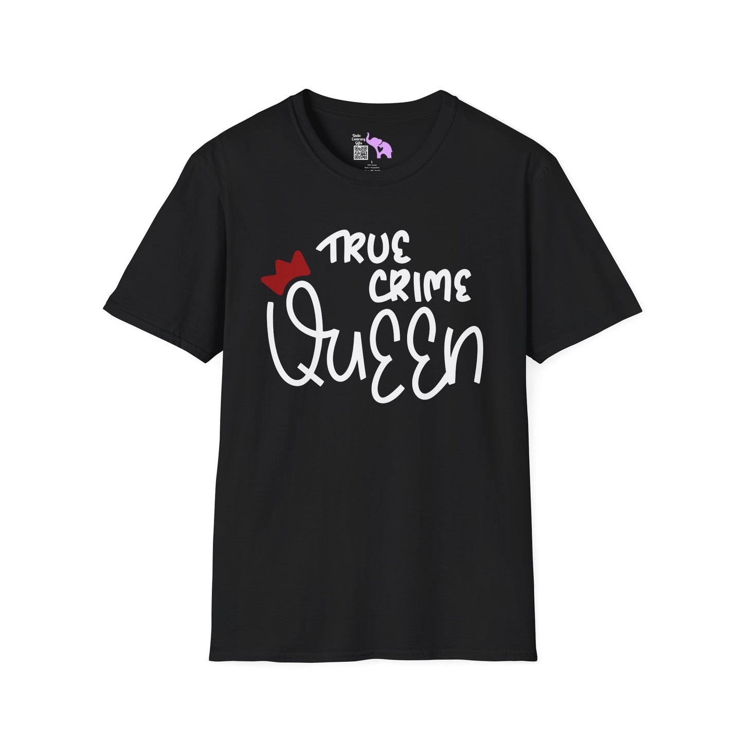 True Crime Queen Adult T-shirt