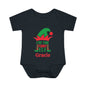 I'm The Funny Elf Personalized Infant Baby Rib Bodysuit