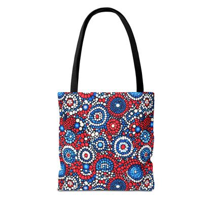 Patriot Pulse Canvas Tote Bag