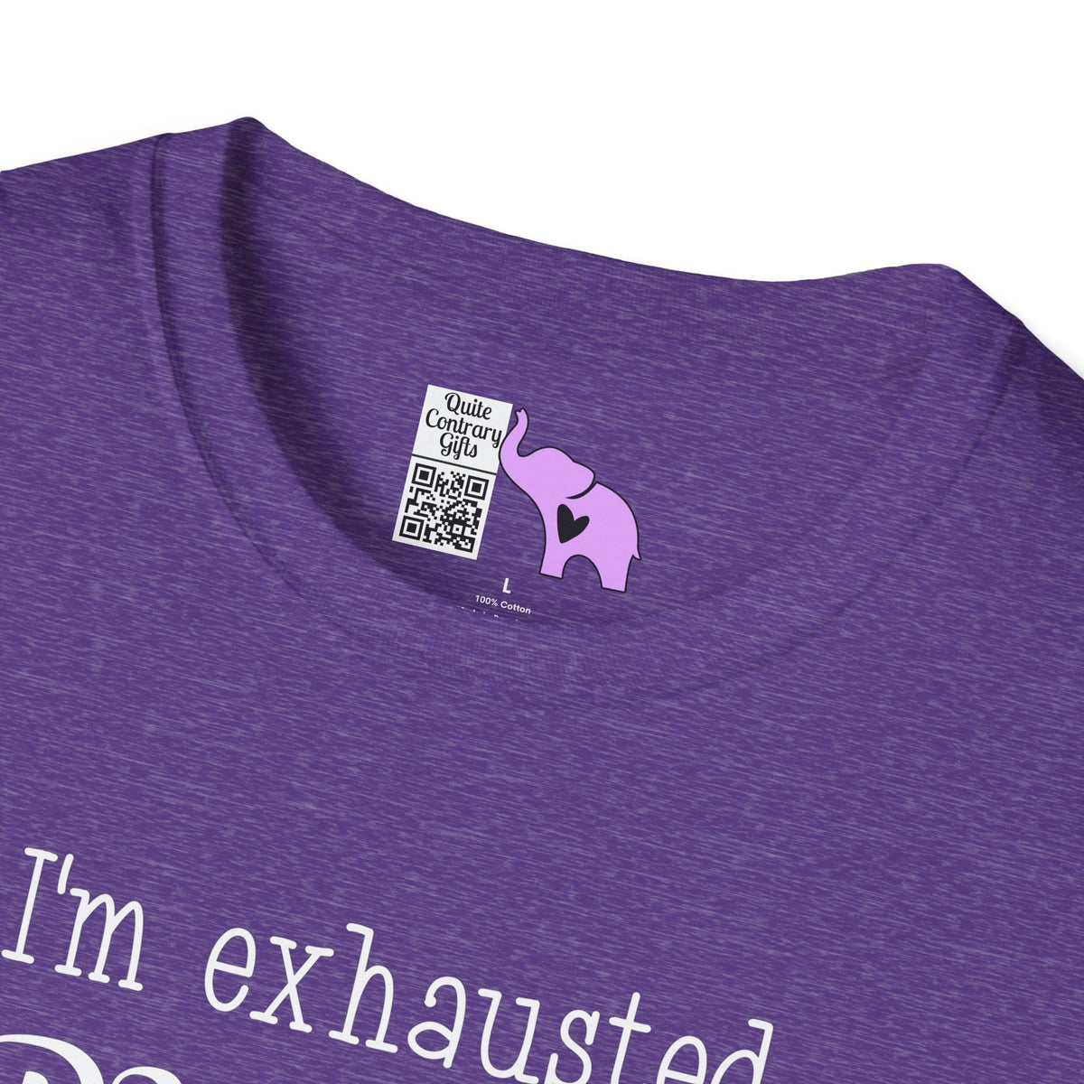 I'm Exhausted Please Don't Talk To Me Adult T-shirt